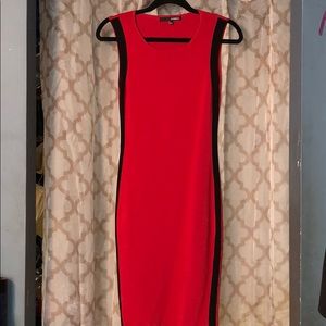 Red Hot Codigo Bodycon Dress